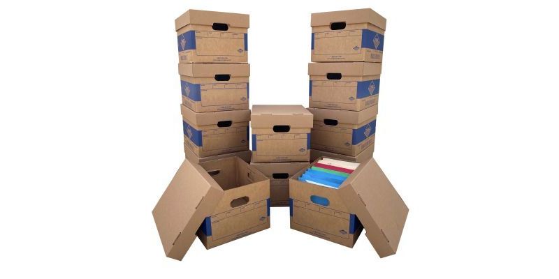 File Boxes Stackable