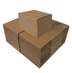 (Bundle of 25) 6 x 6 x 4" Corrugated Boxes