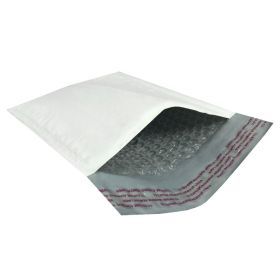 UOFFICE Poly Bubble Mailer White Polyethylene